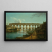 View of the Pont du Gard - Paul Grégoire — framed artwork on a wall
