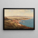 View of Bregenz on Lake Constance - Paul Heitinger — framed artwork on a wall