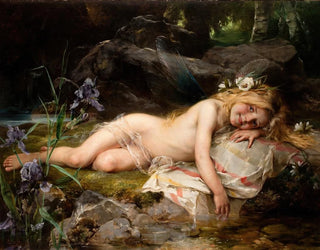 Nymphe de la forêt - Paul Hermann Wagner — artwork view