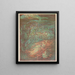 Nymph Frightened - Paul Herrmann — framed artwork on a wall