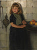 Girl with Apples - Paul Hoecker — artwork view