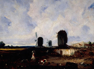 Moulins près de la Glacière - Paul Huet — artwork view
