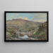 Tête du Loch Lomond avec Ben Lomond au loin - Paul Jacob Naftel — framed artwork on a wall