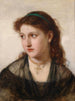 Portrait Painting of a Girl - Paul Kiessling — artwork view