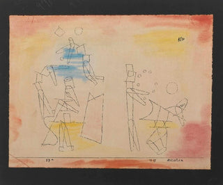 Acrobats - Paul Klee — artwork view