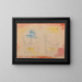 Acrobats - Paul Klee — framed artwork on a wall