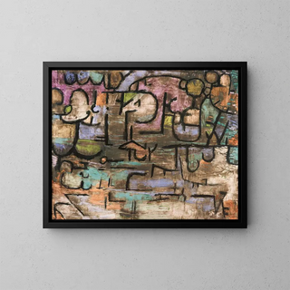 After the Flood - Paul Klee — framed artwork on a wall