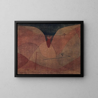 Évolution aéronautique - Paul Klee — framed artwork on a wall