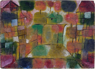 Tree and architecture: rhythms - Paul Klee — artwork view