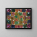 Tree and architecture: rhythms - Paul Klee — framed artwork on a wall