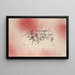 Bird Landscape Painting - Paul Klee — framed artwork on a wall