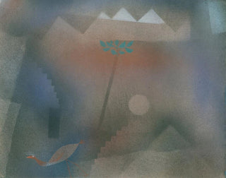 Bird Flying Away - Paul Klee — artwork view