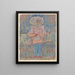 Boy in Costume - Paul Klee — framed artwork on a wall
