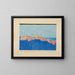 Château sur le récif - Paul Klee — framed artwork on a wall