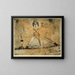 Classic Grotesque Painting - Paul Klee — framed artwork on a wall