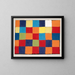 Nuancier Qu 1 - Paul Klee — framed artwork on a wall