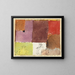 Composition with Figures - Paul Klee — framed artwork on a wall