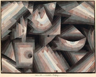 Crystal Graduation Painting - Paul Klee — artwork view