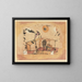 The Heroic Tenor as a Concert Singer - Paul Klee — framed artwork on a wall