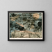 Night Demon Painting - Paul Klee — framed artwork on a wall