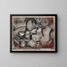 Garden dry - Paul Klee — framed artwork on a wall