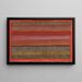 Landscape painting - Paul Klee — framed artwork on a wall