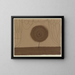 A flower occurs - Paul Klee — framed artwork on a wall