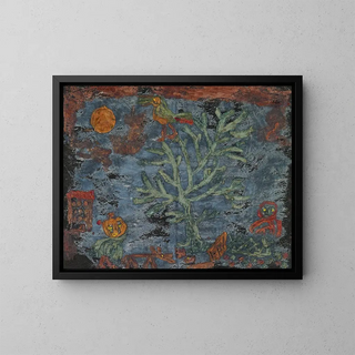 North Fairy Tale Painting - Paul Klee — framed artwork on a wall