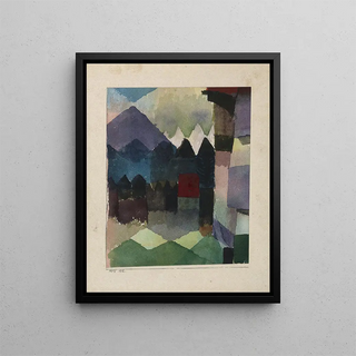 Paul Klee - Fhn im Marcschen Garten.webp