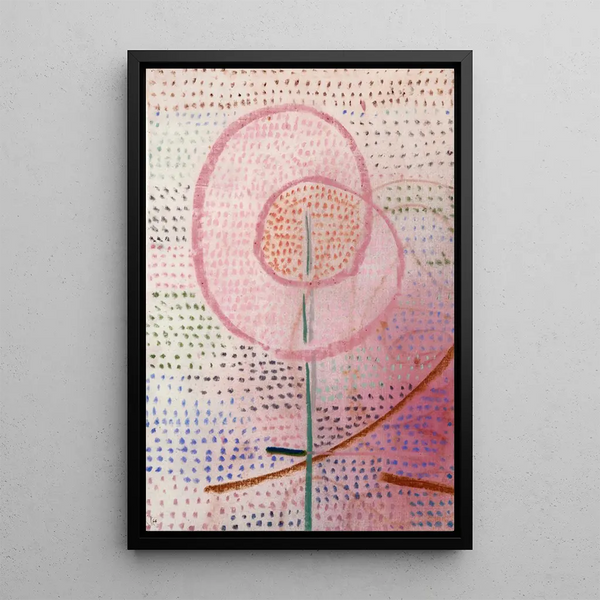 Floraison - Paul Klee — framed artwork on a wall