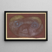 Creature of the Marshland Region - Paul Klee — framed artwork on a wall