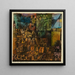City of Graves - Paul Klee — framed artwork on a wall