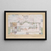 Large hall painting for singers - Paul Klee — framed artwork on a wall
