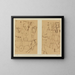 Comedy - Paul Klee — framed artwork on a wall