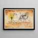 animal art numbers for Florina - Paul Klee — framed artwork on a wall