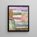 Landscape with Poplars - Paul Klee — framed artwork on a wall