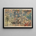 Lampadaires - Paul Klee — framed artwork on a wall