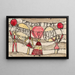 Lantern Festival Bauhaus - Paul Klee — framed artwork on a wall