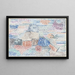 Light on the past - Paul Klee — framed artwork on a wall