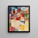 Motif from Hammamet - Paul Klee — framed artwork on a wall
