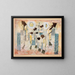 Fresque du Temple du Désir - Paul Klee — framed artwork on a wall