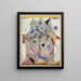 Persian Nightingales Painting - Paul Klee — framed artwork on a wall
