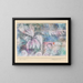 Image of Plants 8B 1925 - Paul Klee — framed artwork on a wall