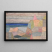 Promontoire Ph - Paul Klee — framed artwork on a wall