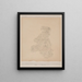 Rosenhag - Paul Klee — framed artwork on a wall