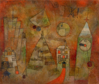 Heure fatidique à douze heures moins le quart - Paul Klee — artwork view