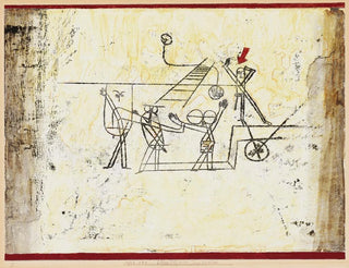 Final image of a tragedy-comedy - Paul Klee — artwork view
