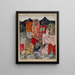 Cité des Églises - Paul Klee — framed artwork on a wall