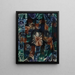 Nature morte avec la fleur de chardon - Paul Klee — framed artwork on a wall