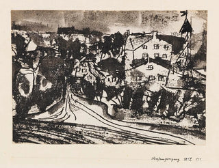Carrefour sur sol détrempé - Paul Klee — artwork view